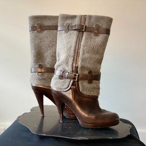 Cole Haan Air Kennedy Buckle Boots (Sz. 9)